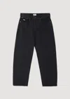 Obey Bigwig Baggy Denim In Black