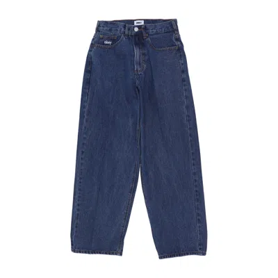 Obey Bigwig Baggy Denim Stonewash Indigo Men's Jeans