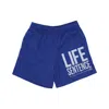 Obey Bigwig Men's Basketball Shorts Otium Mesh Short Surf Blue In Blue