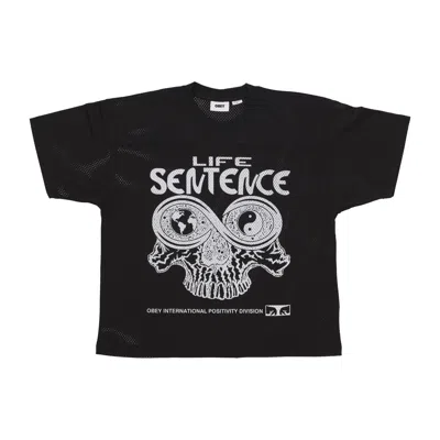 Obey Bigwig Otium Mesh Jersey Men's T-shirt Black