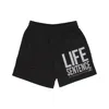Obey Bigwig Otium Mesh Short Men's Basketball Shorts Black In Black