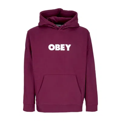 Obey Bold Hood Premium Fleece Beetroot Men's Hoodie