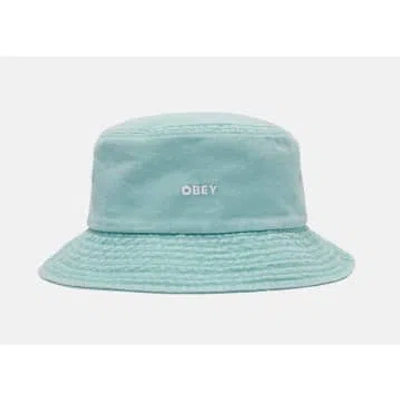 Obey Bold Pigment Bucket Hat (pigment Sea Spray) In Blue