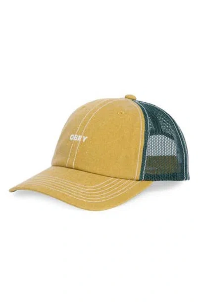 Obey Bold Pigment Trucker Hat