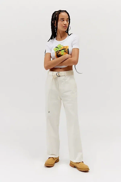 Obey Brighton Carpenter Pant In Ivory, Women's At Urban Outfitters In Multi