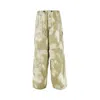 Obey Mens Giant Cargo Cotton-blend Trousers Brushed Camo In Green