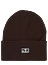Obey Cap With Logo In Brown
