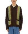 Obey Cardigan "ezra" In Brown