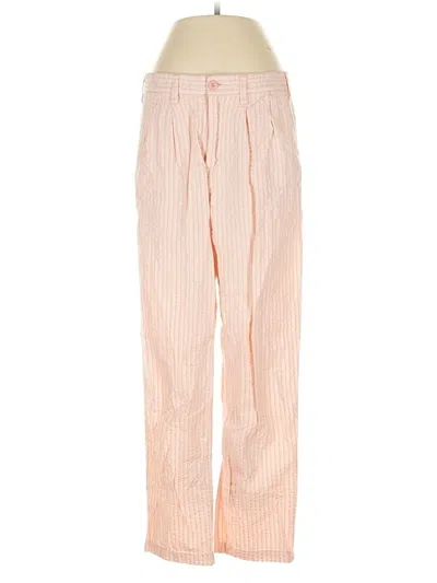 Pre-owned Obey Casual Pants In Orange