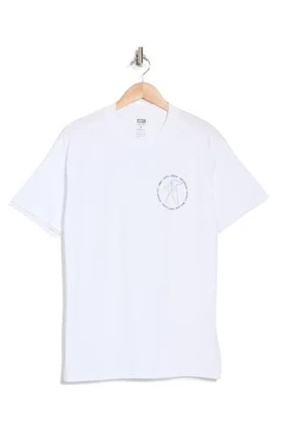 Obey Champions Cotton Graphic T-shirt In White