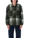 Obey Stanton Shirt Jacket In Rosin Multi