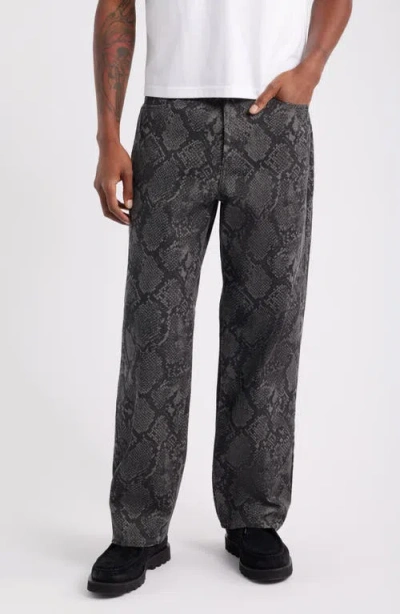 Obey Classic Baggy Jeans In Gray
