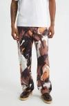 Obey Classic Horse Print Relaxed Jeans In Multi