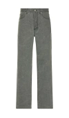 Obey Classic Wrinkle Baggy Denim In Gray