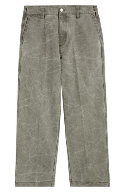 Obey Commons Wrinkle Wash Jeans In Gray