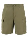 Obey Cotton Bermuda Shorts