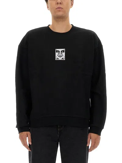 OBEY OBEY COTTON SWEATSHIRT