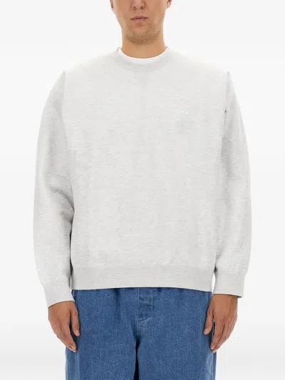 Obey Crew-neck Sweatshirt In Gray