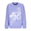 Obey Cupid Crew Specialty Fleece Women's Crewneck Sweatshirt Digital Violet In Digital Violet