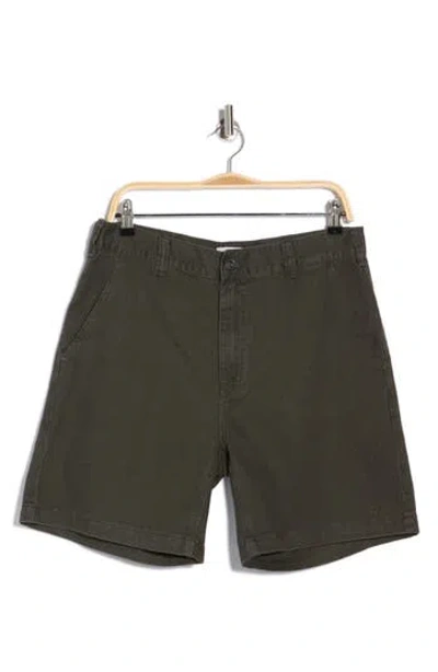 Obey Daily Shorts In Green