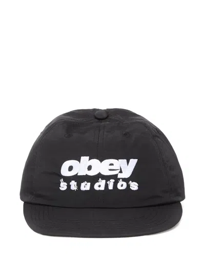 Obey Dance Studio 6-panel Cap In Black