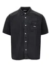 Obey Denim Shirt In Black