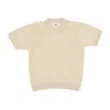 Obey Denton Men's Short Sleeve Polo Terry Cloth Polo Oyster Grey In Oyster Grey