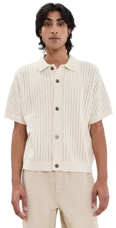 Obey Dez Sweater Shirt Unbleached