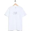 Obey Doodle Graphic T-shirt In White