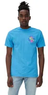 Obey Dream Construction Tee Azure Blue