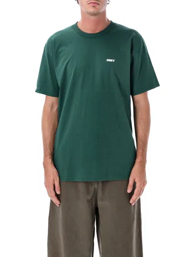 Obey Earth Crisis Tee In Green