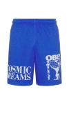 Obey Easy Cosmic Dreams Shorts In Blue