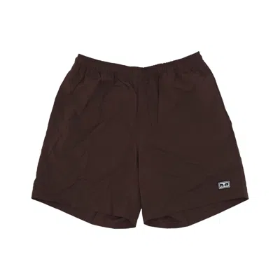 Obey Easy Eyes Nylon Short Men's Shorts Java Brown