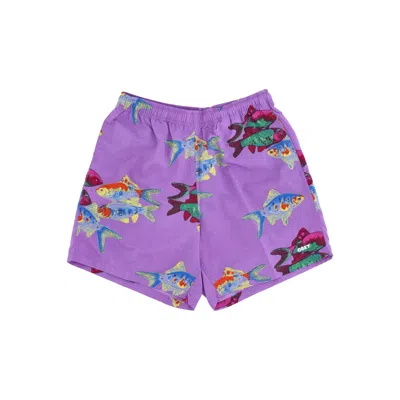 Obey Easy Fishbowl Short Lavender Silk Multi Men's Shorts