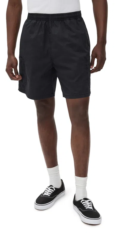 Obey Easy Nelson Cargo Shorts 7.75 Black