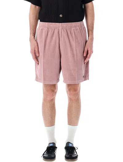 Obey Easy Pulp Corduroy Shorts In Pink