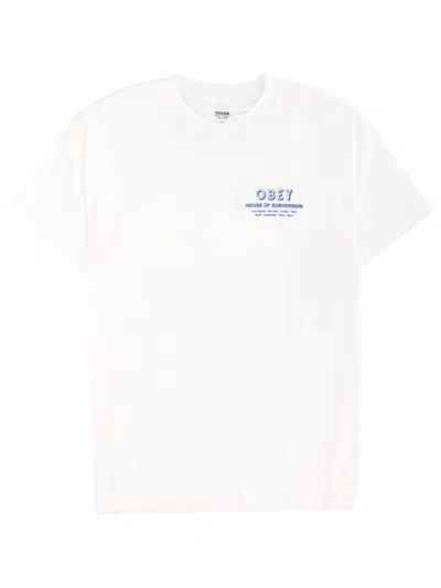 Obey Essential Men's T-shirt In White