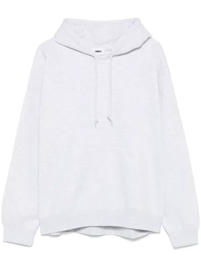 Obey Established Works Bold Hoodie In Grey