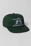 OBEY EXCELLENCE 5-PANEL SNAPBACK HAT IN OLIVE, MEN'S AT URBAN OUTFITTERS