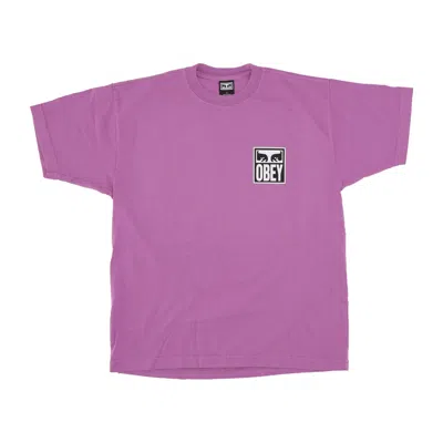 Obey Eyes Icon 2 Men's T-shirt Mulberry Purple
