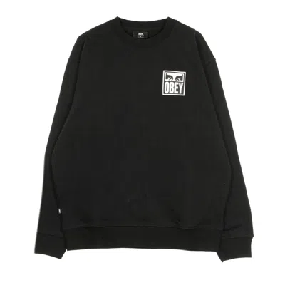 Obey Eyes Icon 2 Premium Crew Neck Men's Sweatshirt Black