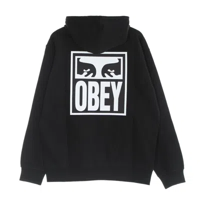 Obey Eyes Icon 2 Premium French Terry Hooded Men's Lightweight Hoodie Po Black