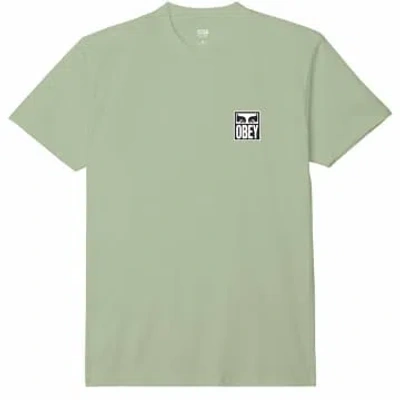Obey Eyes Icon 2 T-shirt In Green