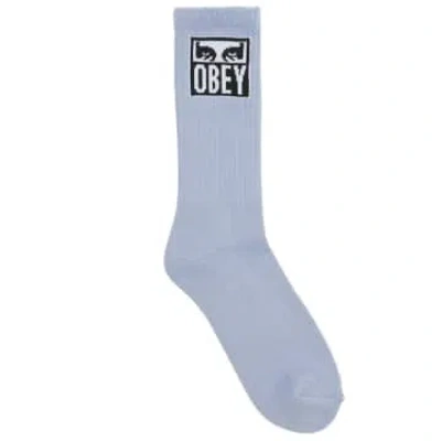 Obey Eyes Icon Socks In Blue