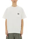 Obey "eyes" T-shirt With Pocket In White