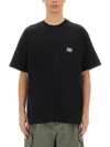 Obey Established Works Eyes Pocket Tee Ss In Black