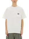 Obey "eyes" T-shirt With Pocket In Multi