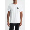 Obey Face Of Subversion Graphic T-shirt In Burgundy