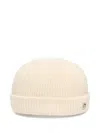 Obey Folded-brim Beanie In Brown