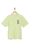 Obey Fresh Hot  Graphic T-shirt In Green